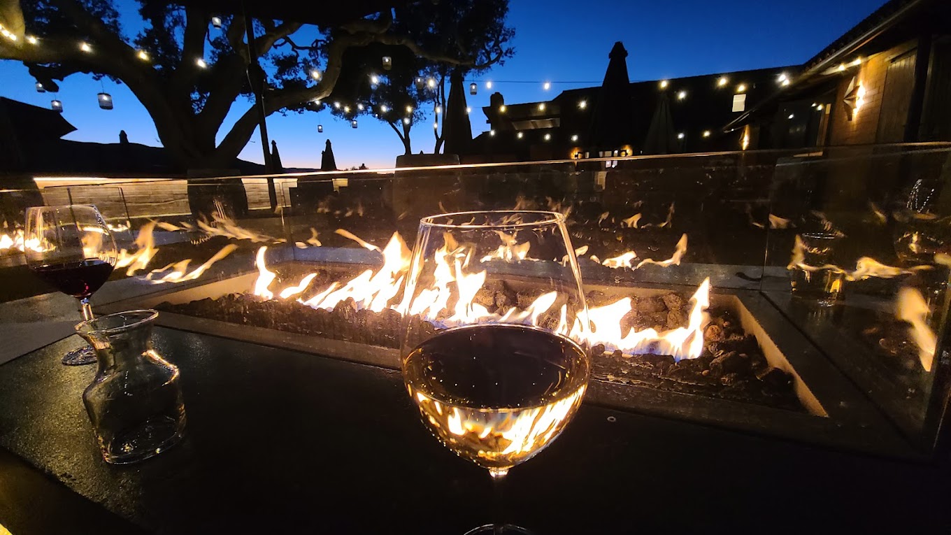 Sunset tasting at Brick Barn Wine Estate in Buellton