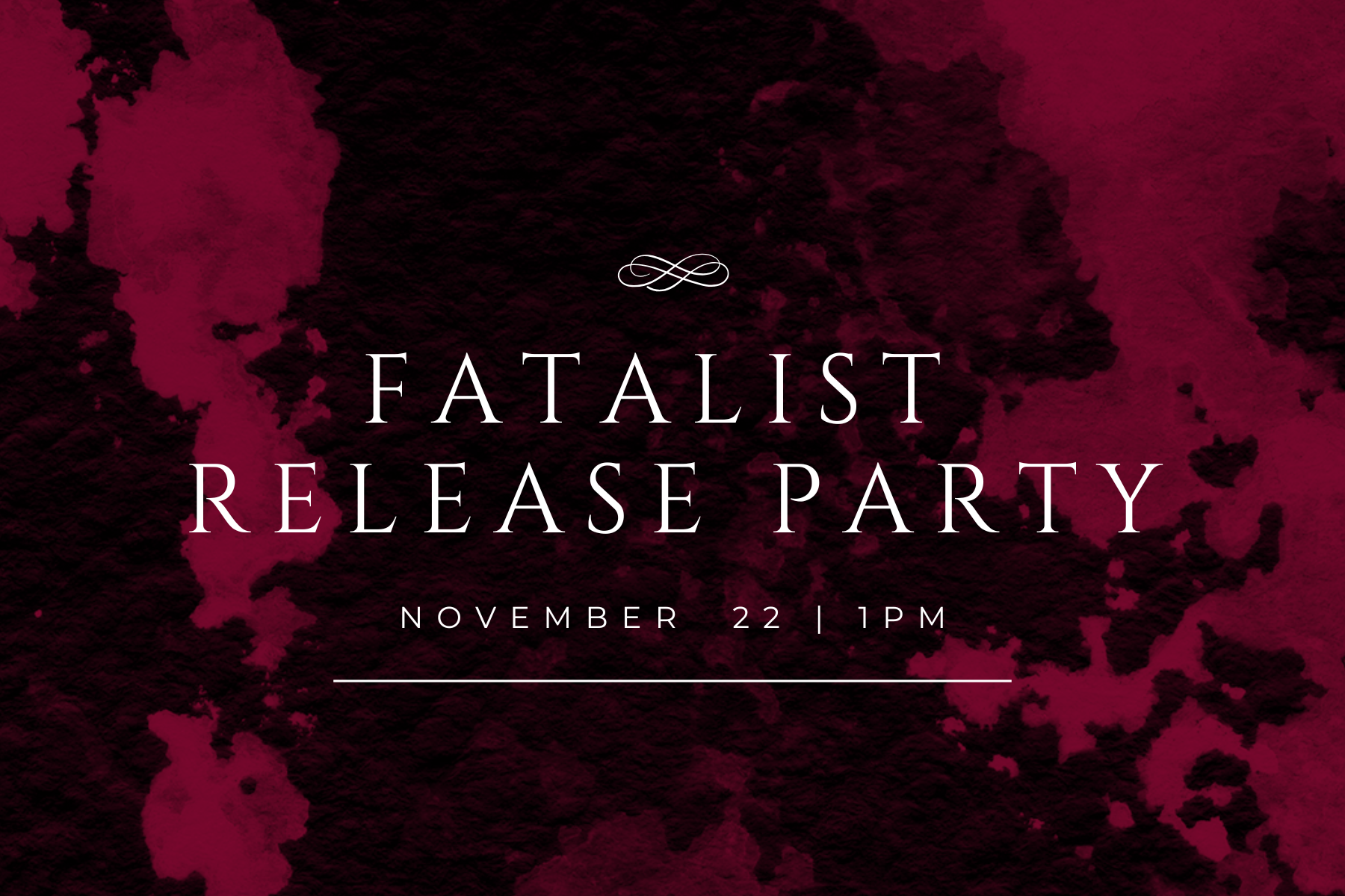 Fatalist Release Party - An Intimate Holiday Celebration