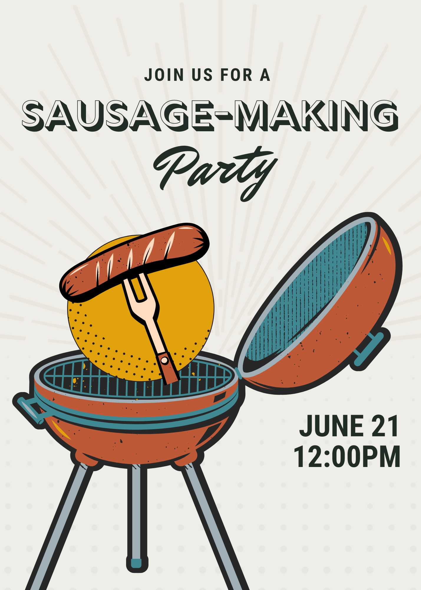 Save the Date: Sausage-Making Party